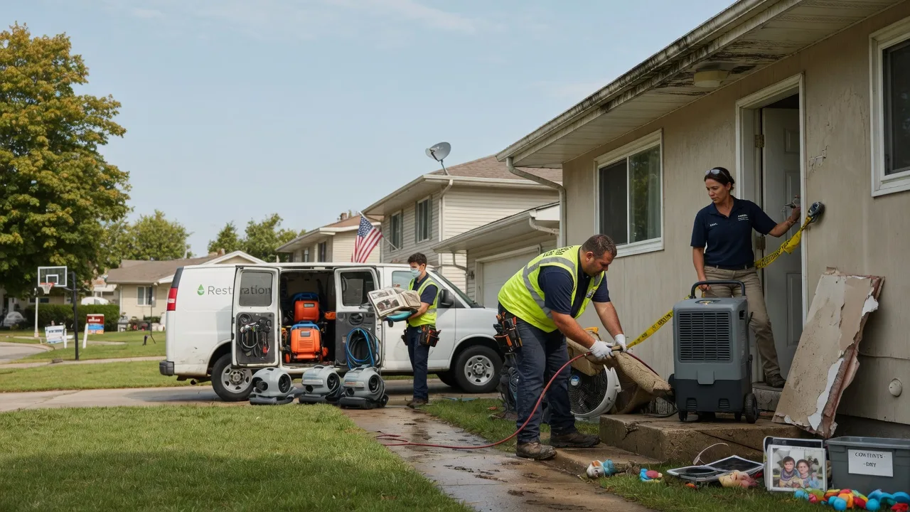 Water Damage Restoration in Moore, TX near me